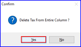 Set Item Taxes - Grid Mode-5